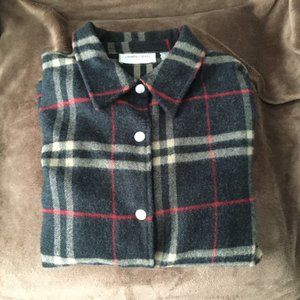 Lemon Grass Black/Tan/Red Plaid Jacket